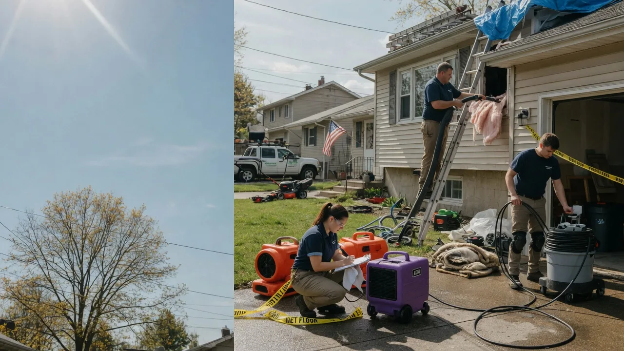 Emergency Water Removal in Peotone, IL near me